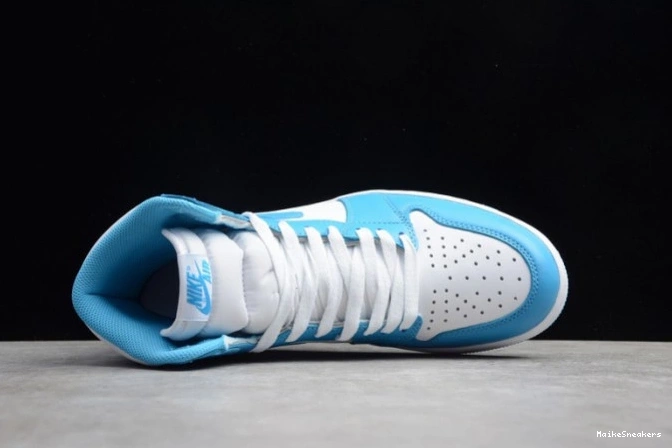 MaikeSneakers 'UNC' 1 Air High 555088-117 OG Jordan Retro 0814